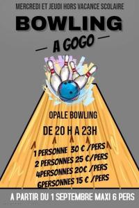 Nouveau chez Opale Bowling nous proposons le bowling a GoGO